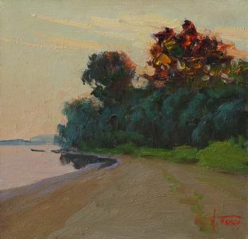 Evening shore. Panov Igor