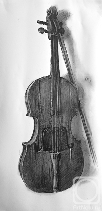 Rudnik Mihkail. The old violin