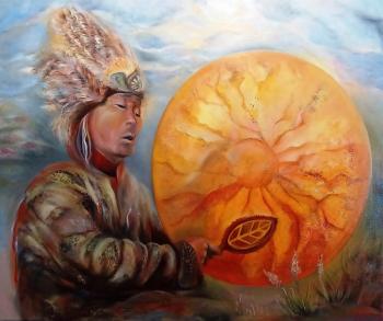 Kamlanie white shaman, for the World, the Sun and people of light spirit!. Berezina Irina