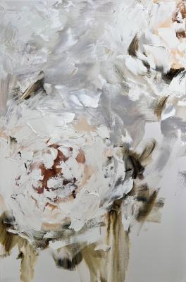 Beige abstract flower 3. Skromova Marina