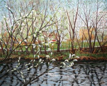 Yauza River Park (Painting For Christmas). Polischuk Olga