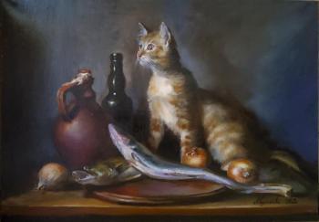 Guardian (Stillife With A Cat). Kulakova Aleksandra
