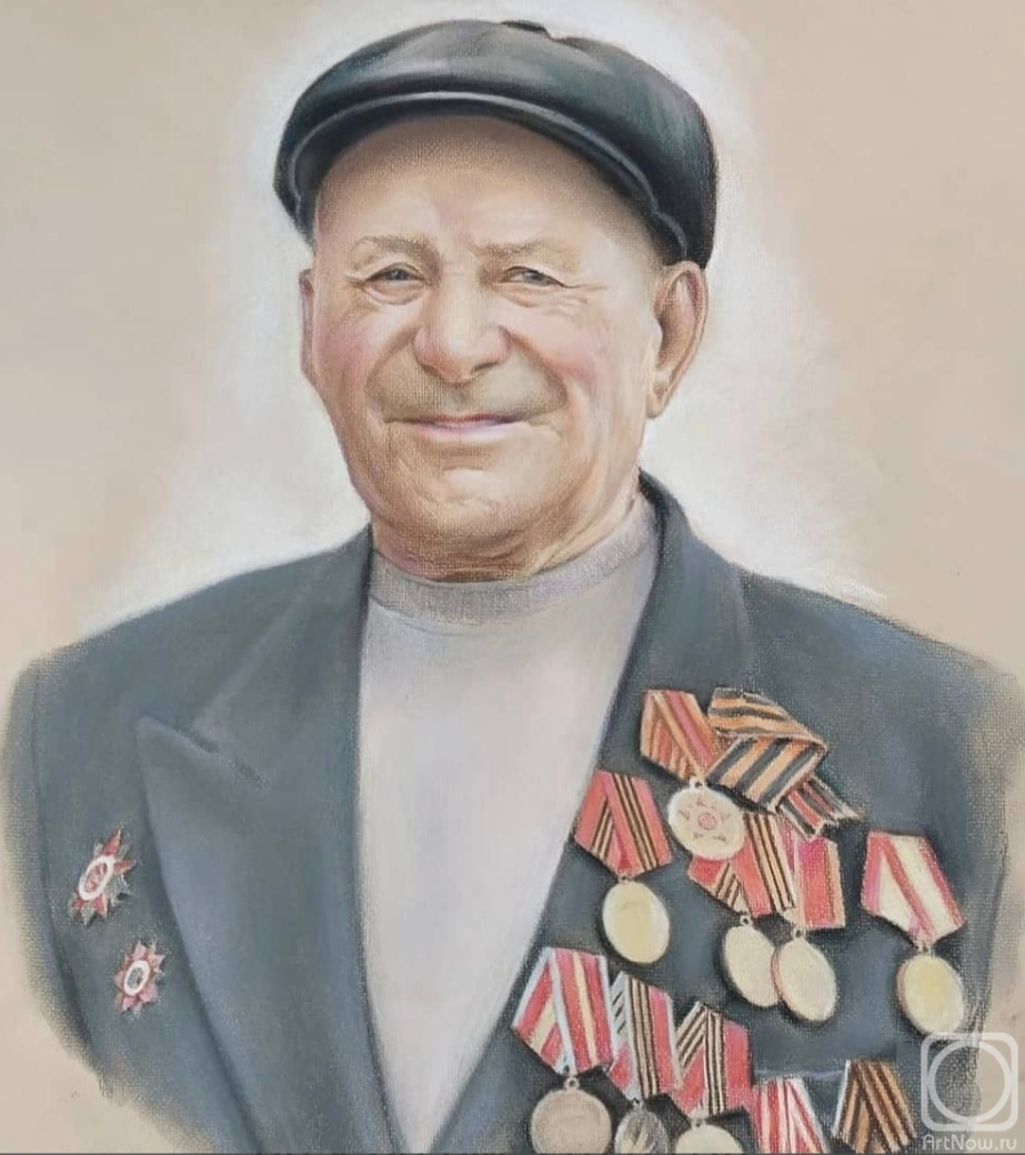 Sokolova Lyudmila. Portrait of a veteran