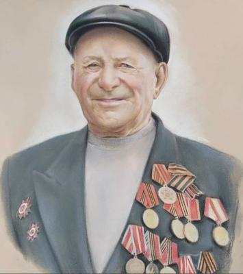 Portrait of a veteran. Sokolova Lyudmila