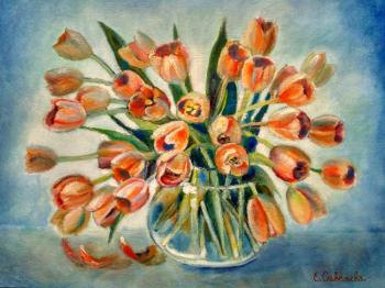 Tulips. Savelyeva Elena