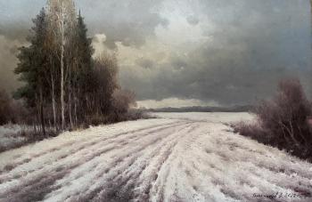   (Winter Country Landscape).  