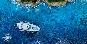 Blue Lagoon (Painting About The Sea). Simonova Olga