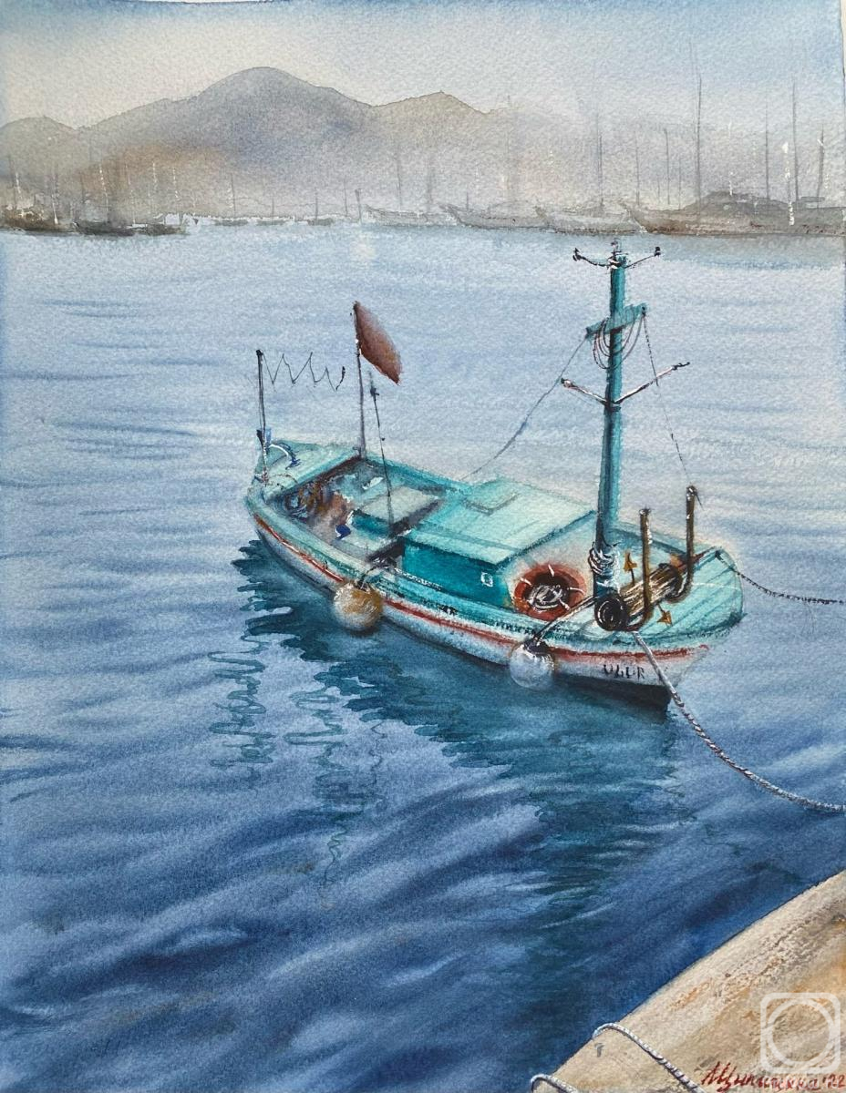 Schipitsyna Irina. At the pier