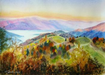 Colored mountains (Colored Landscape). Gayvoronskaya Elena