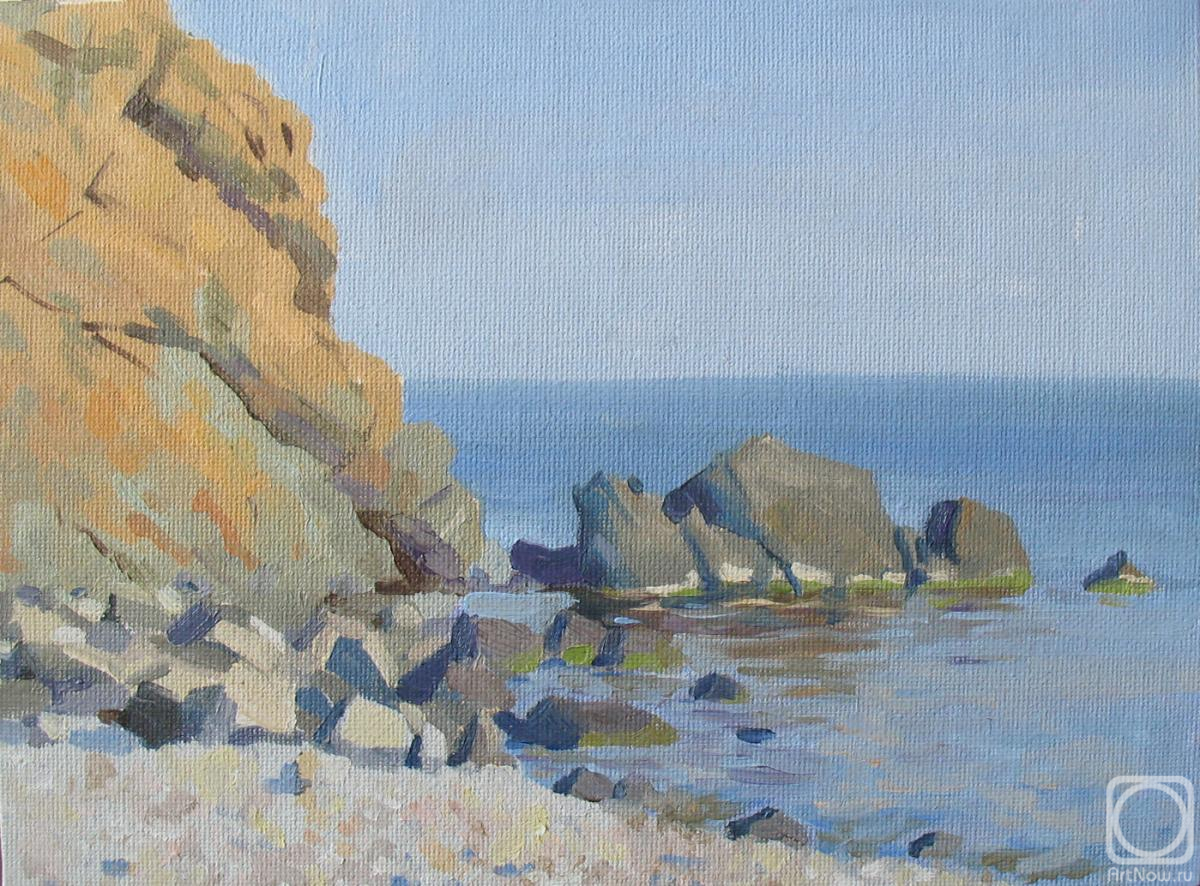 Bikova Yulia. Rocky shore