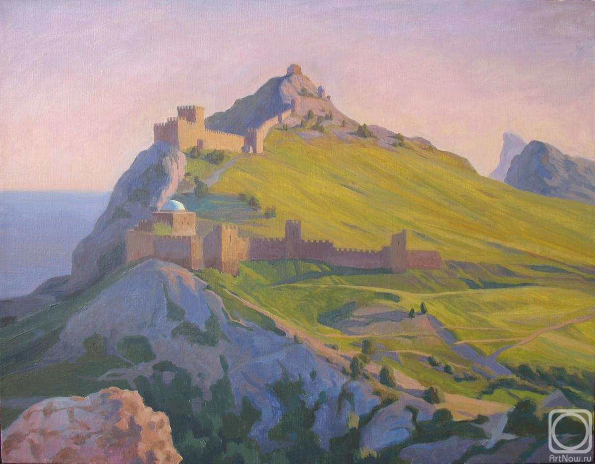 Генуэзская крепость Судак живопись