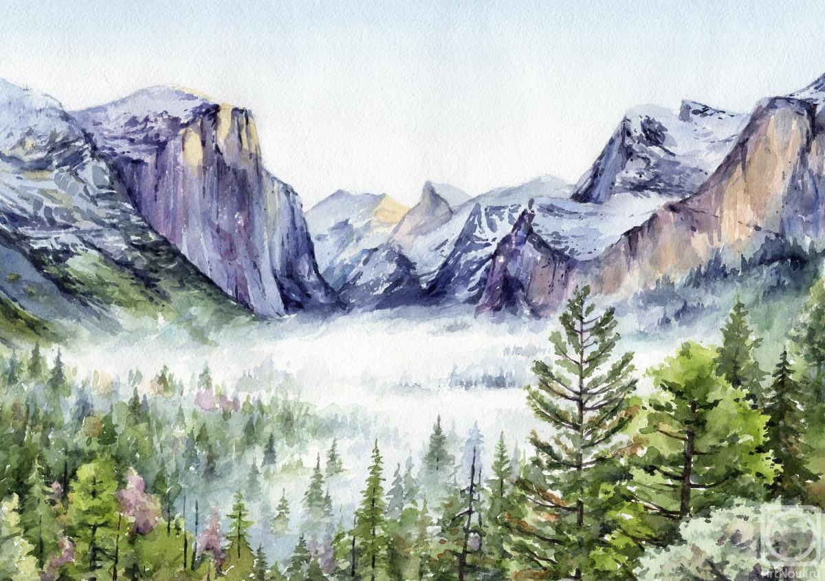Shvetsov Dmitriy. Mountain Landscape America