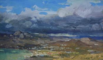 Frowns over Koktebel (Thunderstorm Painting). Balakin Artem