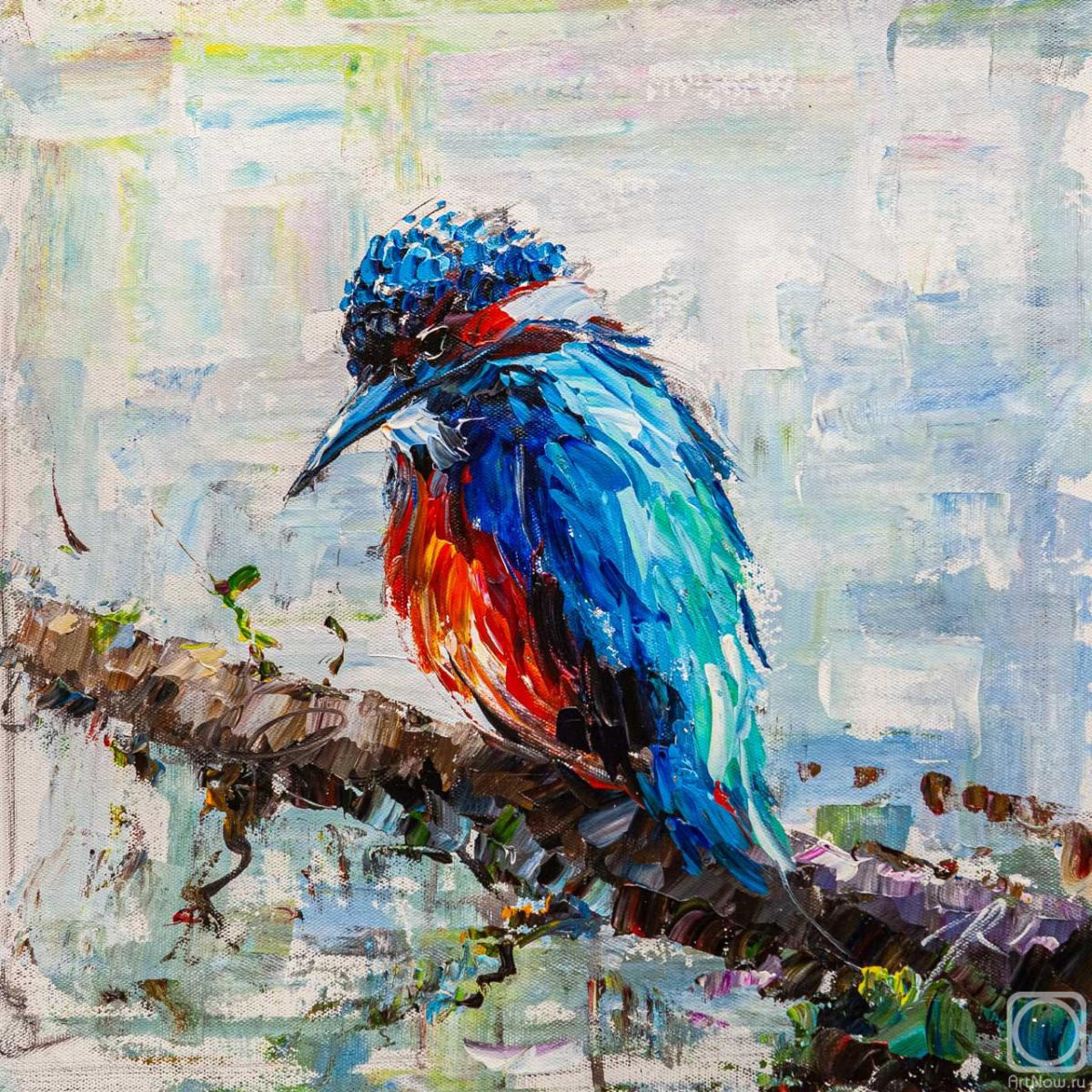 Rodries Jose. Kingfisher on a branch