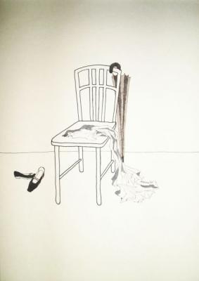 Shoes and CHAIR. Adamovich Janna