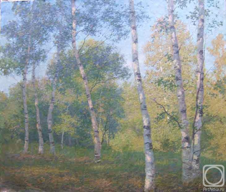 Arbitailo Mikhail. In the shade of birches