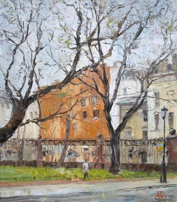 Saint-Petersburg in spring. Serova Aleksandra