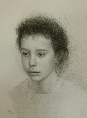 "Portrait of a girl". Shirokova Svetlana