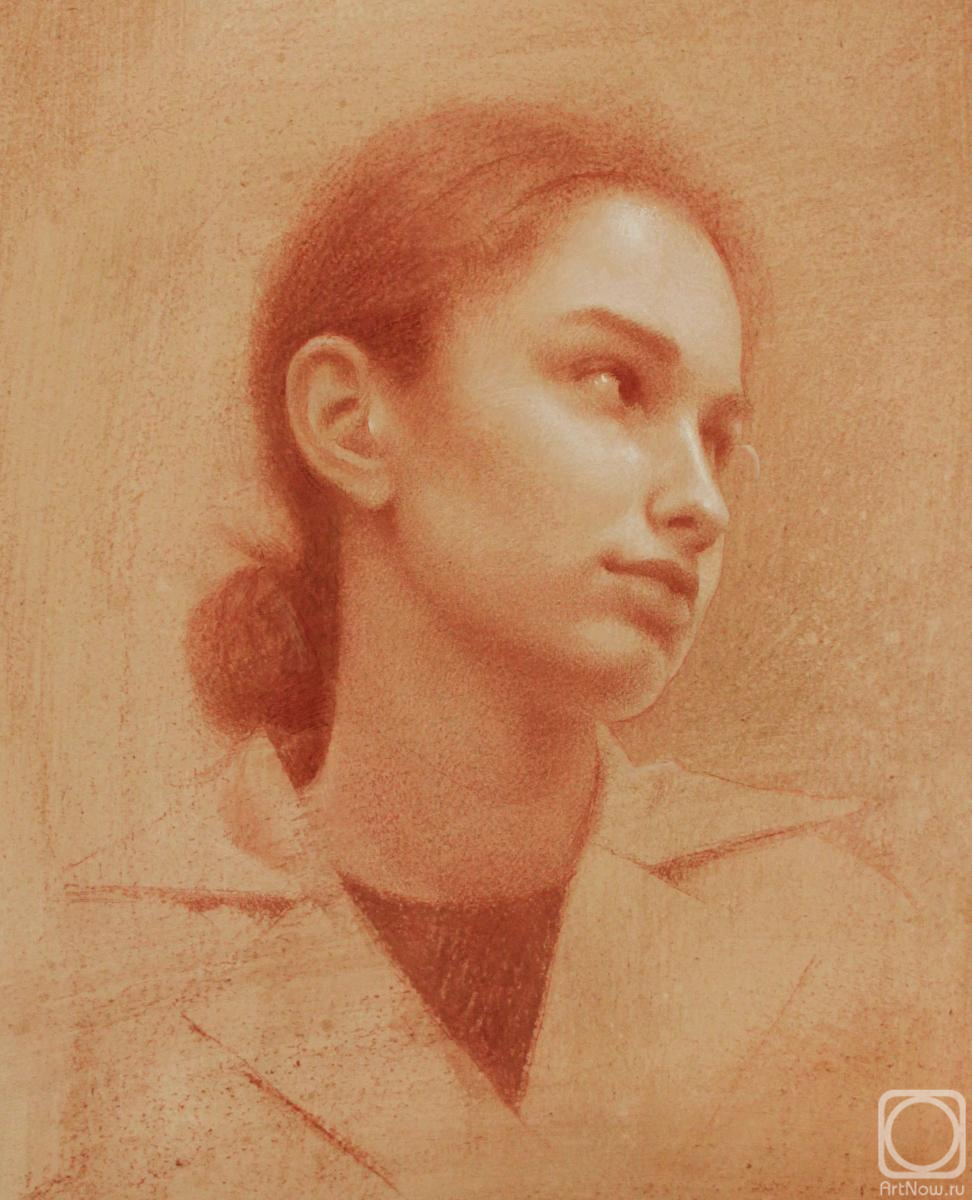 Shirokova Svetlana. Portrait of a girl