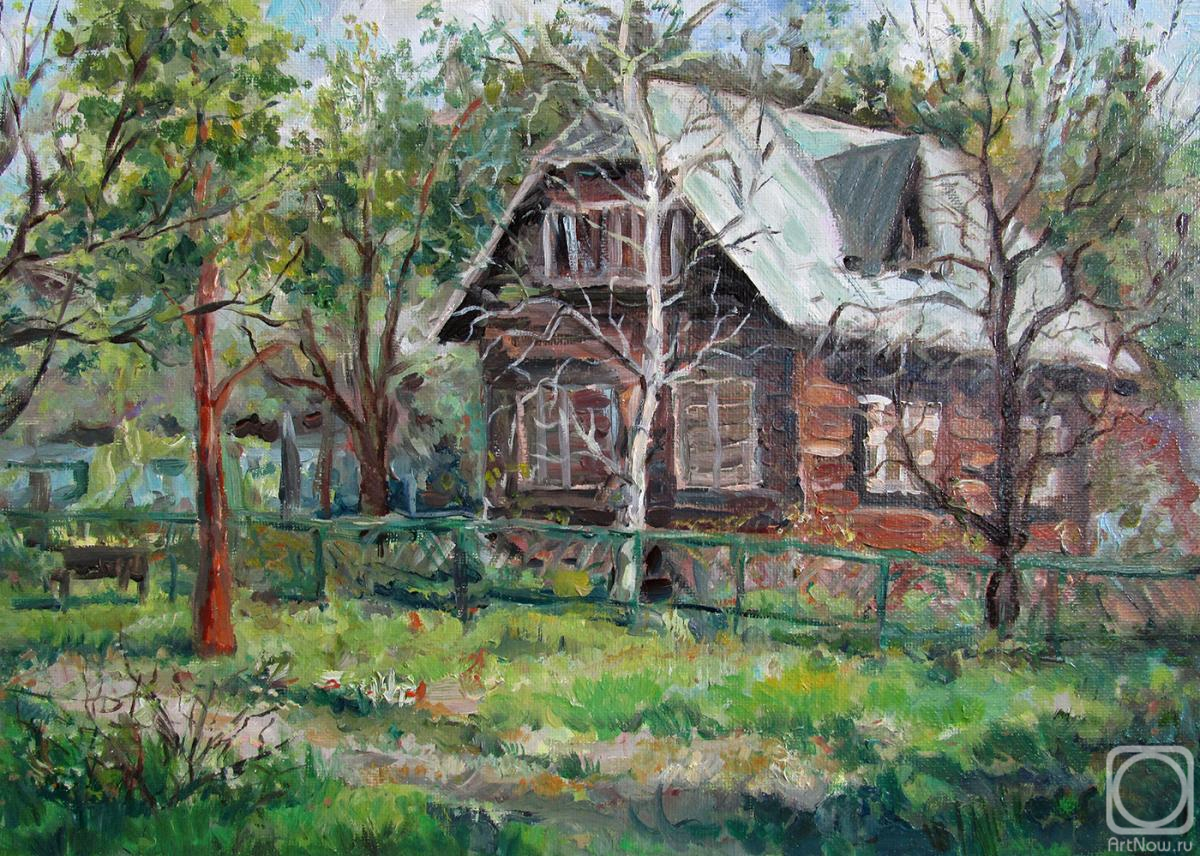 Serova Aleksandra. Country house in may