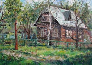 Country house in may. Serova Aleksandra