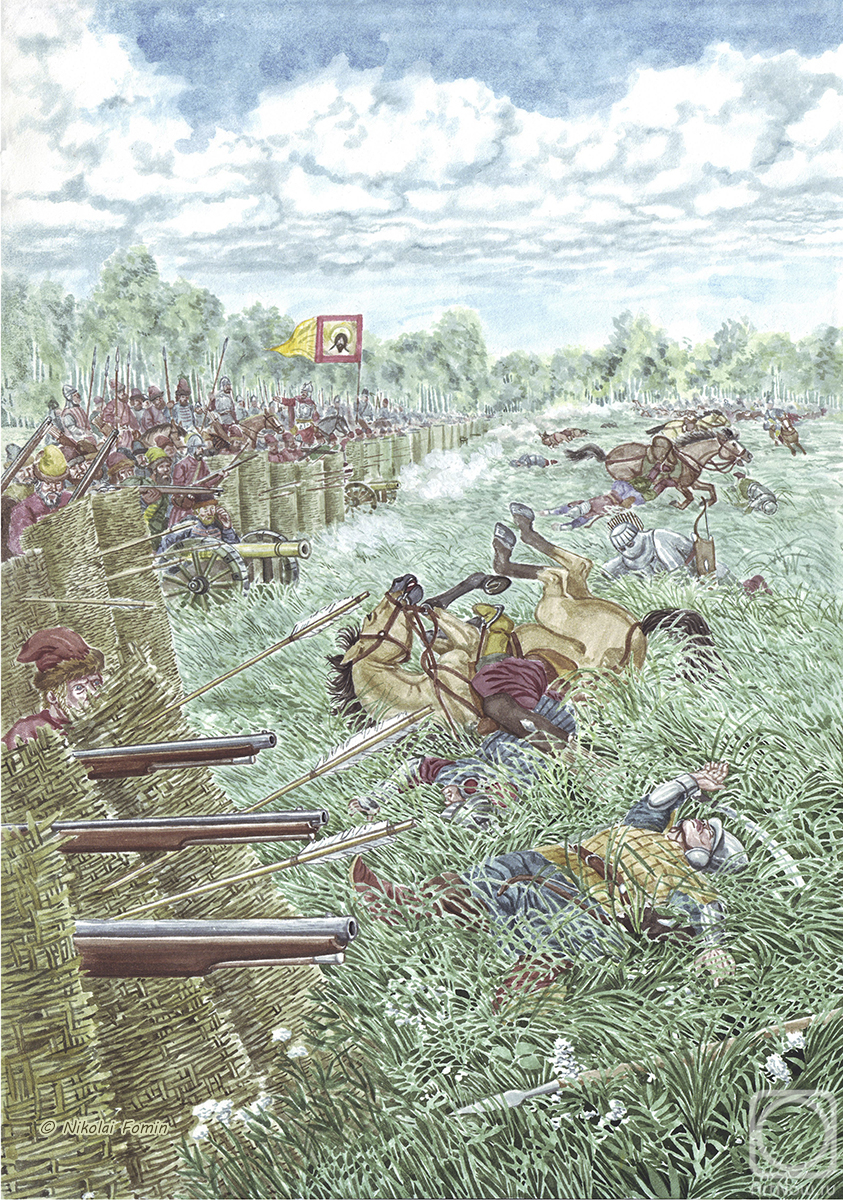Fomin Nikolay. The battle at Irmen