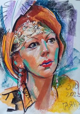 Jazz lady (Costume Portrait). Dobrovolskaya Gayane