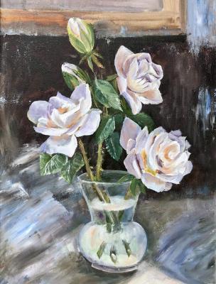 Roses (in the workshop). Harchenko Tamara