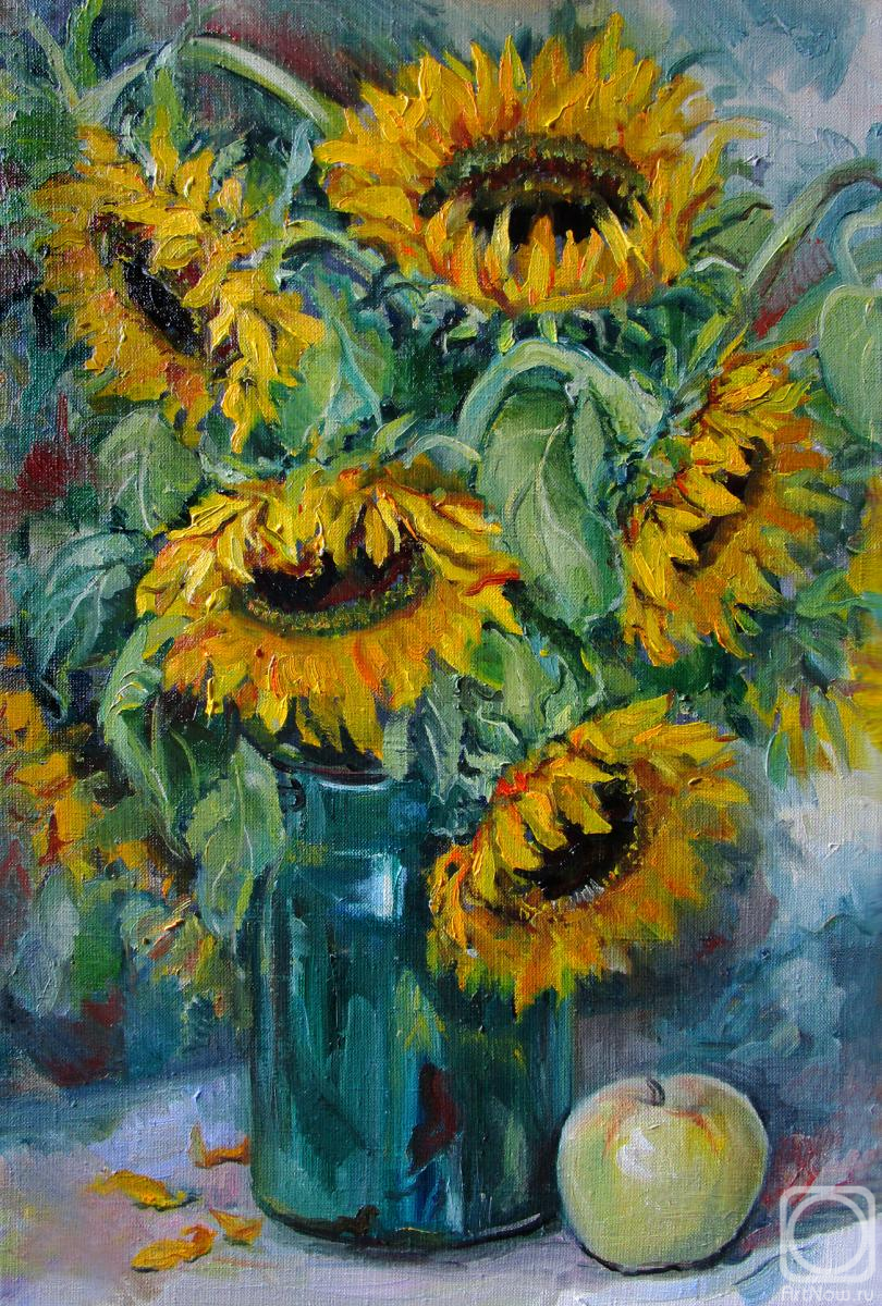 Serova Aleksandra. Sunflowers