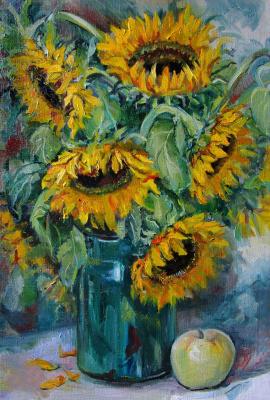 Sunflowers (Country Flowers). Serova Aleksandra