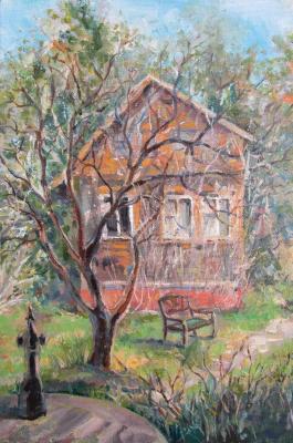Country house (Green Spring Painting). Serova Aleksandra