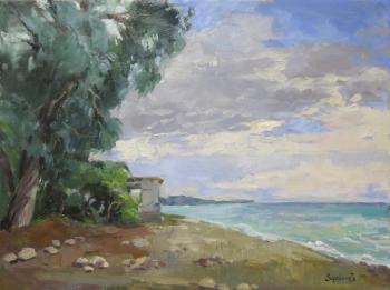 Abkhazia. Autumn. Clear morning. Vedeshina Zinaida