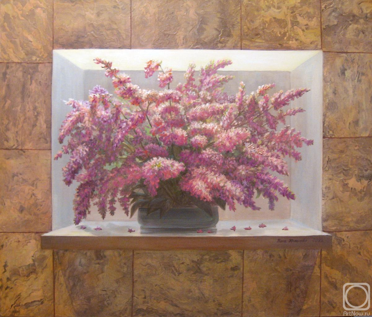 Krasnova Nina. Persian lilac in a niche