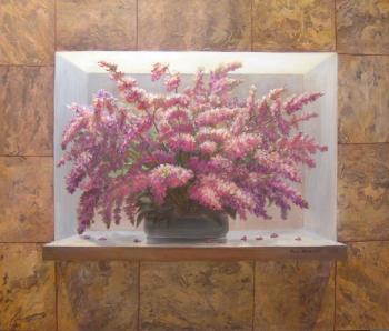 Persian lilac in a niche. Krasnova Nina
