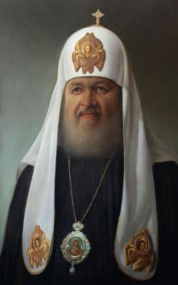 Portrait of His Holiness Patriarch Kirill of Moscow and All Russia. Mironov Andrey