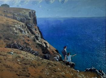 Cape Fiolent (Sea Oil Paint). Pak Nikolay