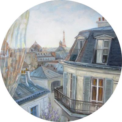 Paris view (Paris Painting). Serova Aleksandra