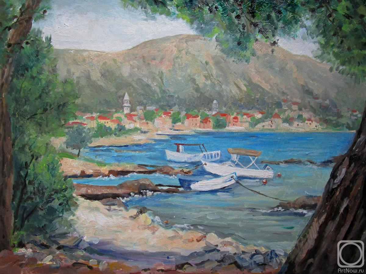 Serova Aleksandra. Croatian coast