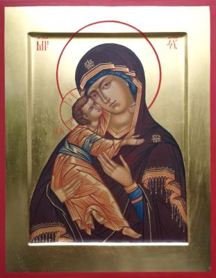 Icon Icon Mother of God, orthodox icon, Virgin Mary Byzantine icon