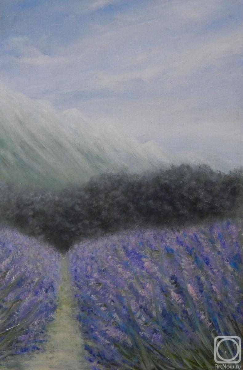 Fomina Lyudmila. Rows of lavender
