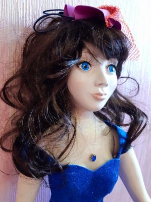 Julia is an author's doll (Collectible Doll). Arsenteva Natalya