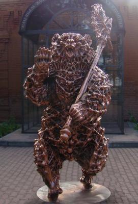 Bear with an axe. Kondrashov Yury