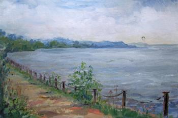 Wind over the Volga (Coast Of The River). Serova Aleksandra