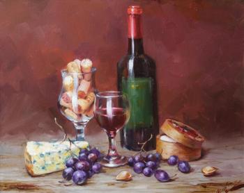 Grapes and wine. Kahtyurina Natalya