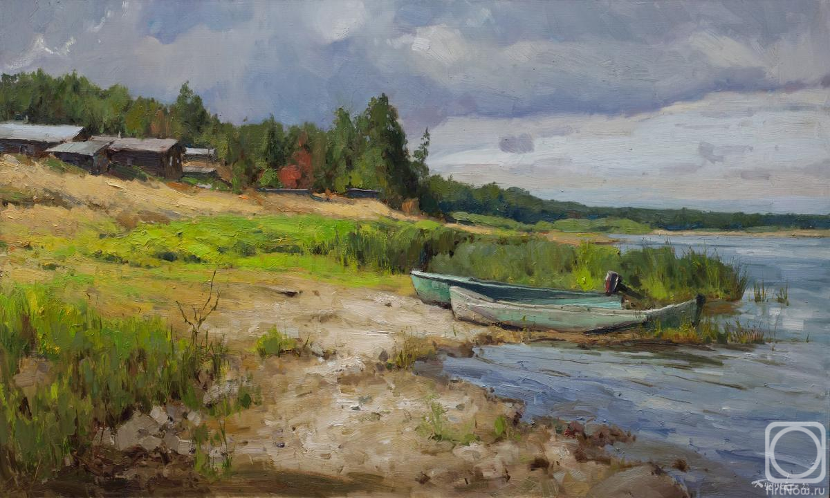 Burtsev Evgeny. At the bank of Mezen' river