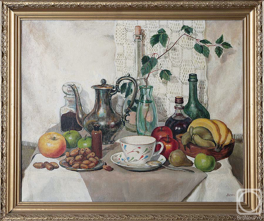 Akimov Dmitry. Still life with fruit