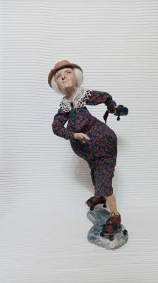 Miss Marple rushes to the rescue (Collectible Doll). Aleynikova Elena