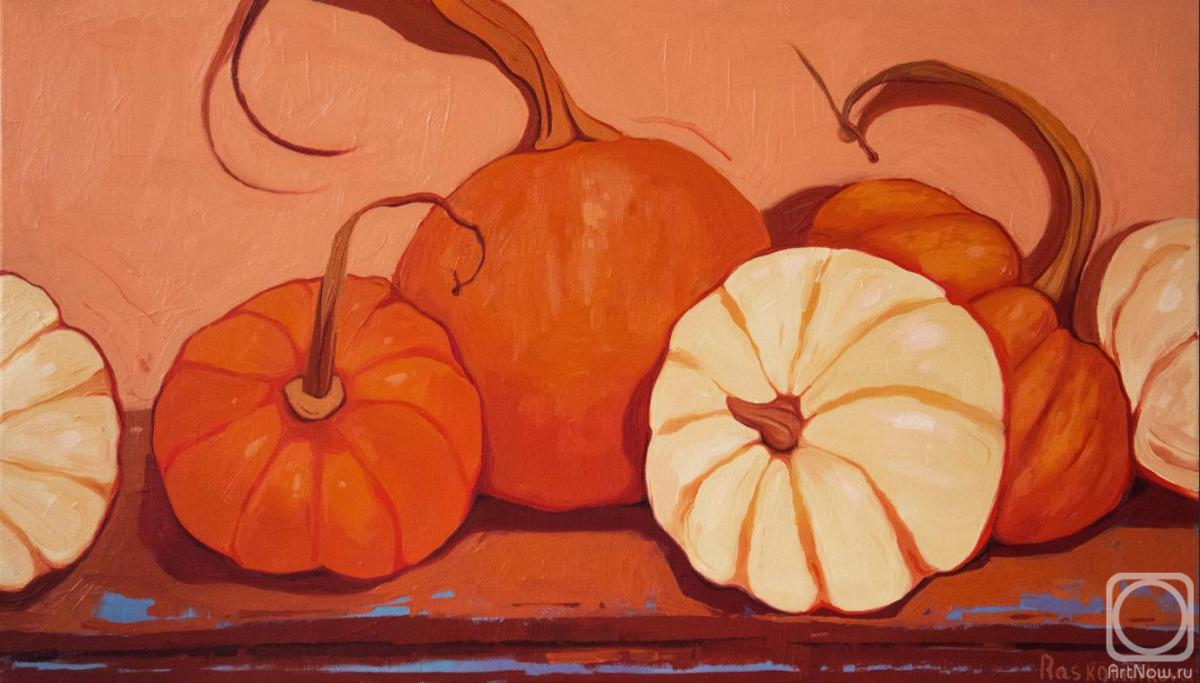 Raskolnikova Polina. Autumn pumpkins 2021