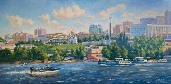 Panorama of the city of Samara (). Smirnova-Lvovskaya Ekaterina