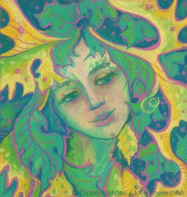Forest Spirit (Celtic Goddess). Horoshih Yuliya
